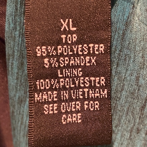 ALYX Drape Front Lace Back Sleeveless Blouse Top XL - Picture 12 of 16